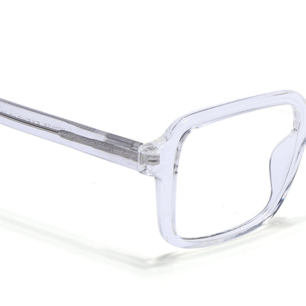 Voyage Transparent Square Eyeglasses for Men & Women - MG4788-C3