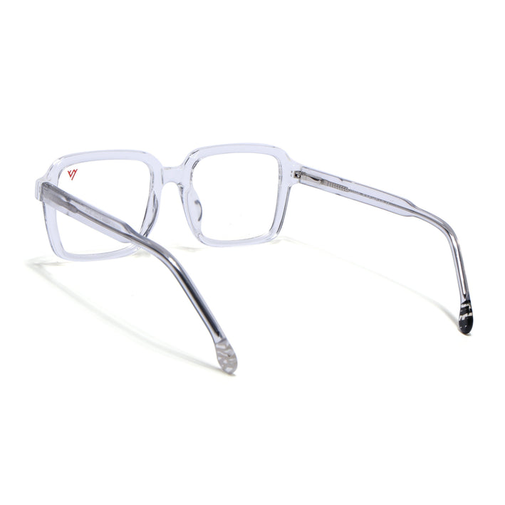 Voyage Transparent Square Eyeglasses for Men & Women - MG4788-C3