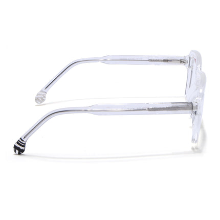 Voyage Transparent Square Eyeglasses for Men & Women - MG4788-C3