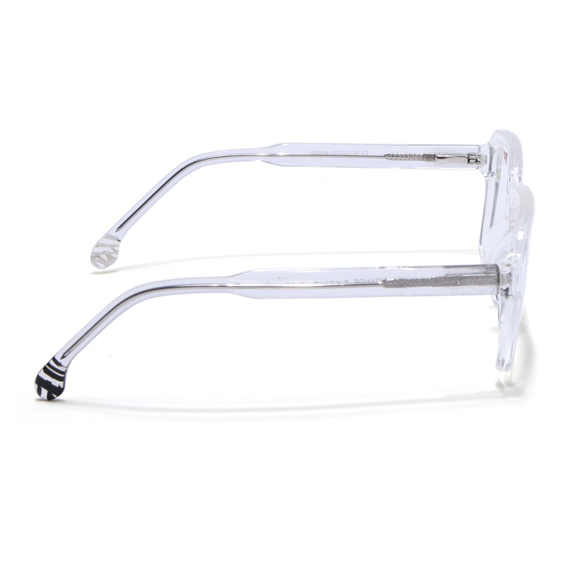 Voyage Transparent Square Eyeglasses for Men & Women - MG4788-C3