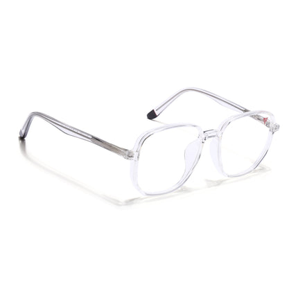 Voyage Transparent Geometric Eyeglasses for Men & Women - MG4795-C3
