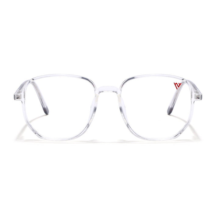 Voyage Transparent Geometric Eyeglasses for Men & Women - MG4795-C3