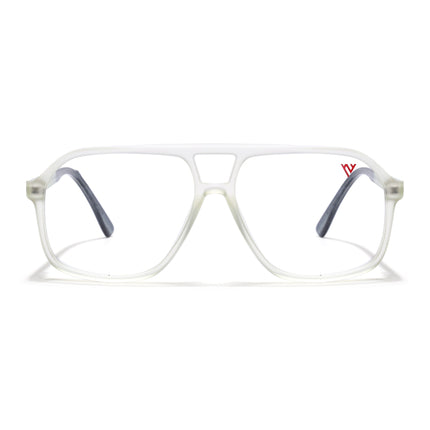 Voyage Maverick Transparent Yellow Wayfarer Eyeglasses for Men & Women - MG4803-C4