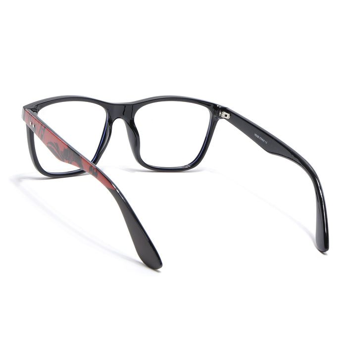 Voyage Shine Black Square Eyeglasses for Men & Women - MG4810