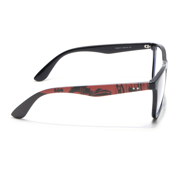 Voyage Shine Black Square Eyeglasses for Men & Women - MG4810