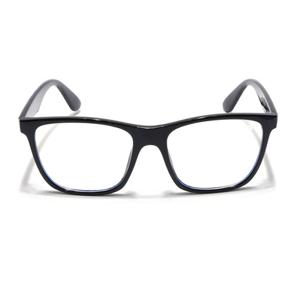 Voyage Shine Black Square Eyeglasses for Men & Women - MG4811