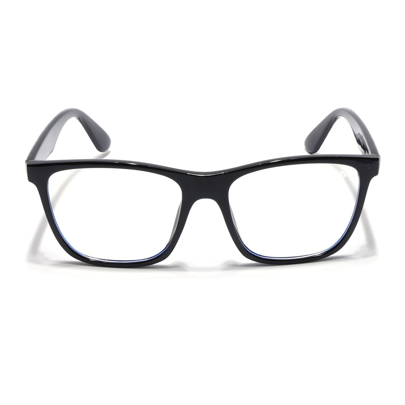 Voyage Shine Black Square Eyeglasses for Men & Women - MG4811