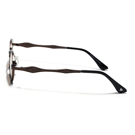 Hexagonal Sunglasses for Men & Women (Brown Lens | Brown Frame - MG7830)