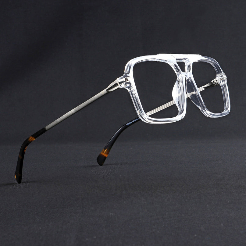 Voyage Apex Transparent Wayfarer Eyeglasses for Men & Women - MG5357-C4