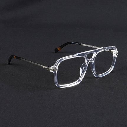 Voyage Apex Transparent Wayfarer Eyeglasses for Men & Women - MG5357-C4