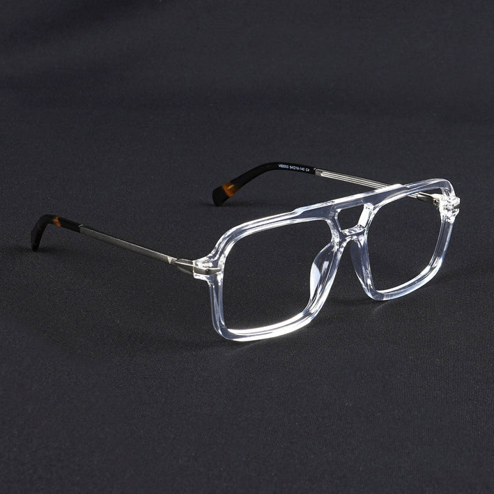 Voyage Apex Transparent Wayfarer Eyeglasses for Men & Women - MG5357-C4