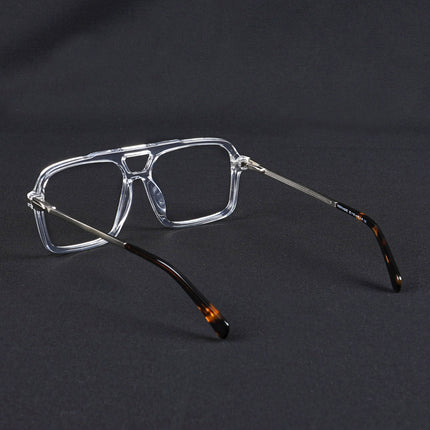 Voyage Apex Transparent Wayfarer Eyeglasses for Men & Women - MG5357-C4