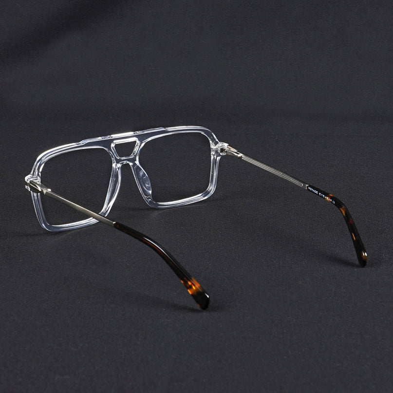 Voyage Apex Transparent Wayfarer Eyeglasses for Men & Women - MG5357-C4