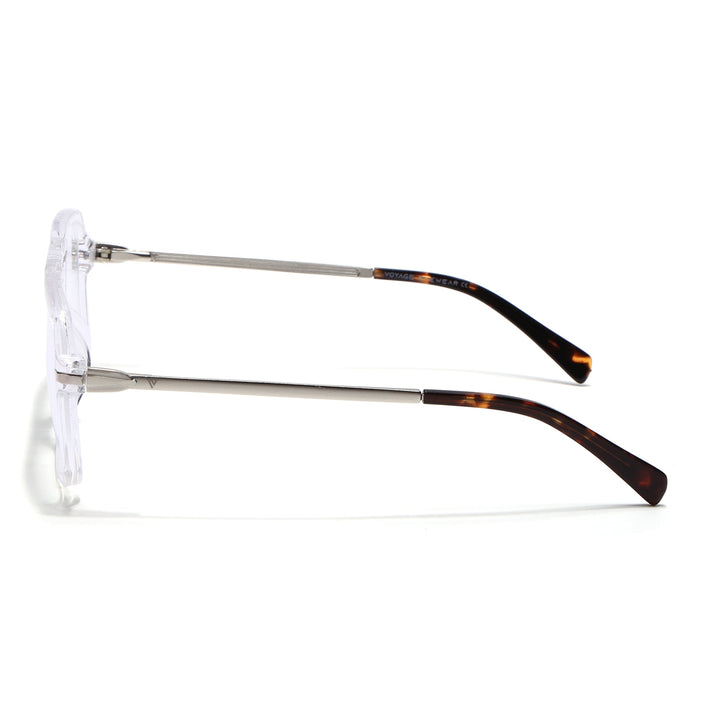 Voyage Apex Transparent Wayfarer Eyeglasses for Men & Women - MG5357-C4
