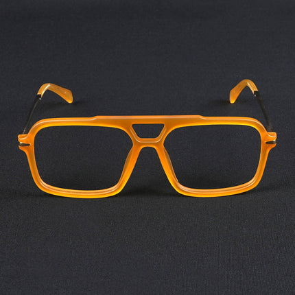 Voyage Apex Orange Wayfarer Eyeglasses for Men & Women - MG5358-C5