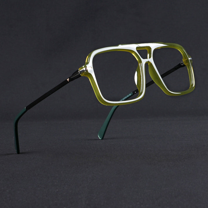 Voyage Apex Green Wayfarer Eyeglasses for Men & Women - MG5359-C6