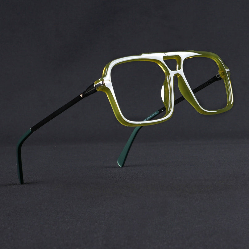 Voyage Apex Green Wayfarer Eyeglasses for Men & Women - MG5359-C6