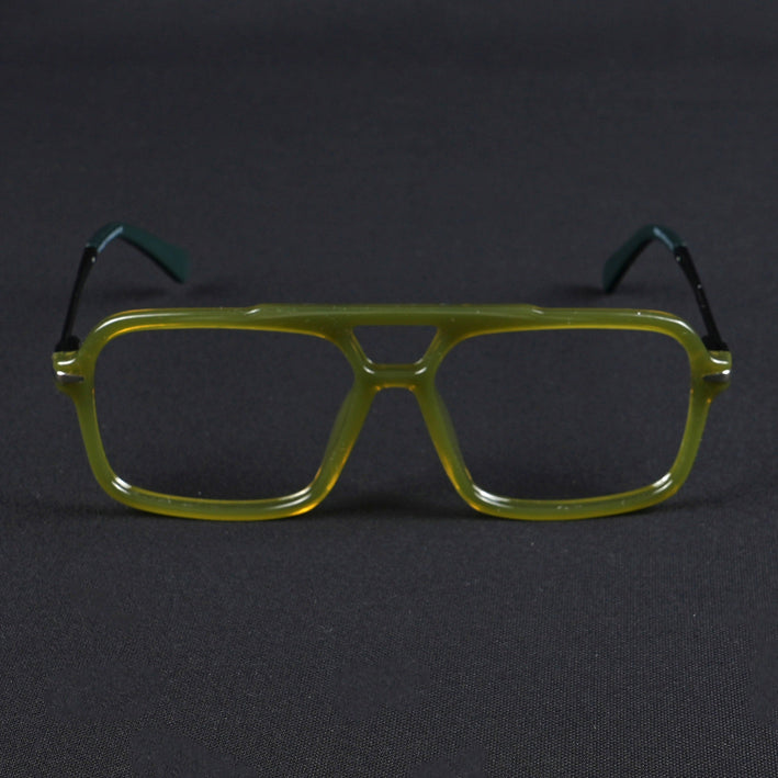 Voyage Apex Green Wayfarer Eyeglasses for Men & Women - MG5359-C6