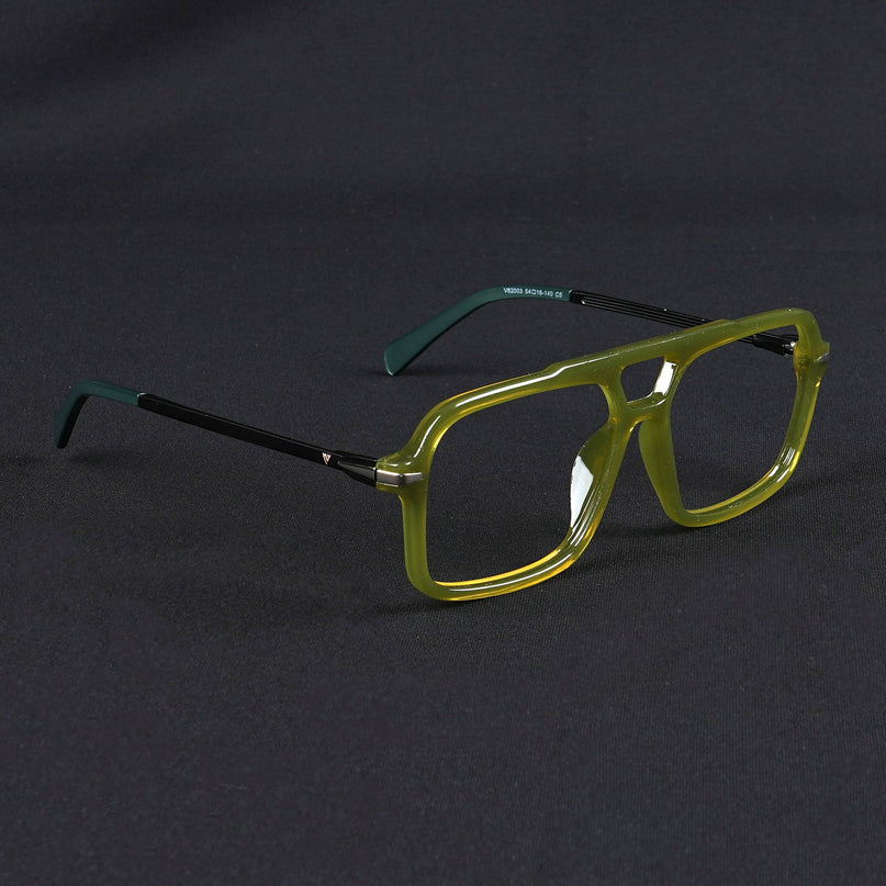 Voyage Apex Green Wayfarer Eyeglasses for Men & Women - MG5359-C6