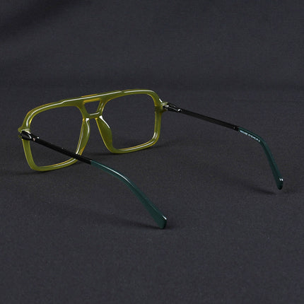 Voyage Apex Green Wayfarer Eyeglasses for Men & Women - MG5359-C6