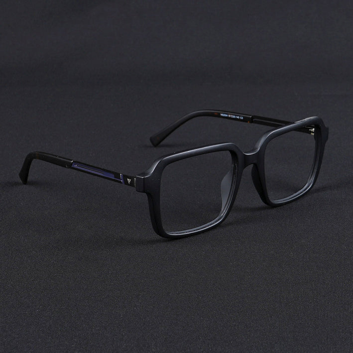 Voyage Apex Matt Black Square Eyeglasses for Men & Women - MG5360-C1