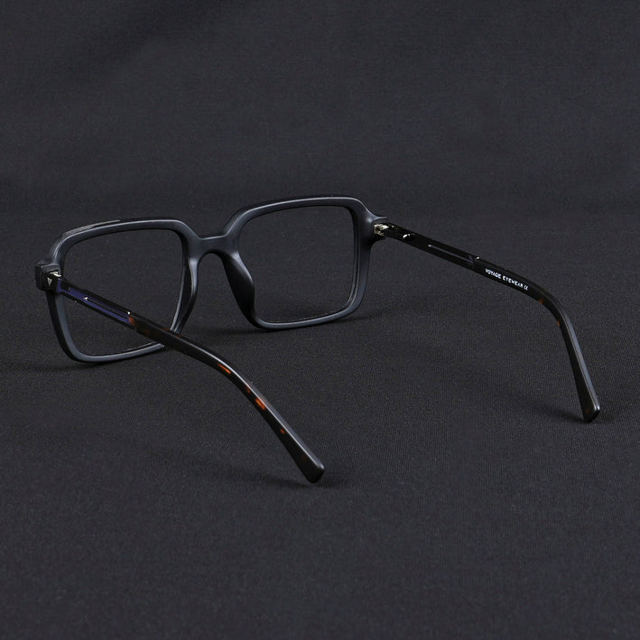 Voyage Apex Matt Black Square Eyeglasses for Men & Women - MG5360-C1