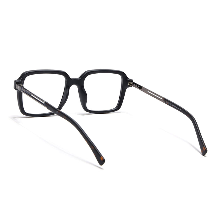 Voyage Apex Matt Black Square Eyeglasses for Men & Women - MG5360-C1