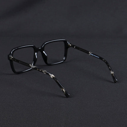 Voyage Apex Shine Black Square Eyeglasses for Men & Women - MG5361-C2
