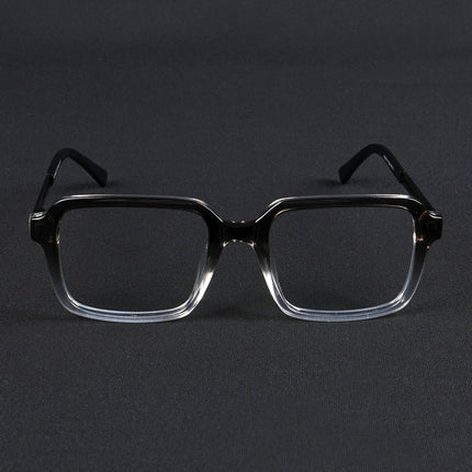 Voyage Apex Black & Transparent Square Eyeglasses for Men & Women - MG5362-C3