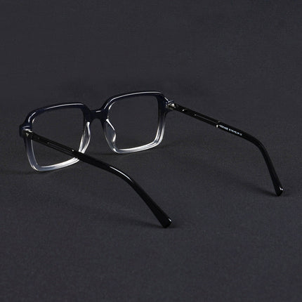 Voyage Apex Black & Transparent Square Eyeglasses for Men & Women - MG5362-C3