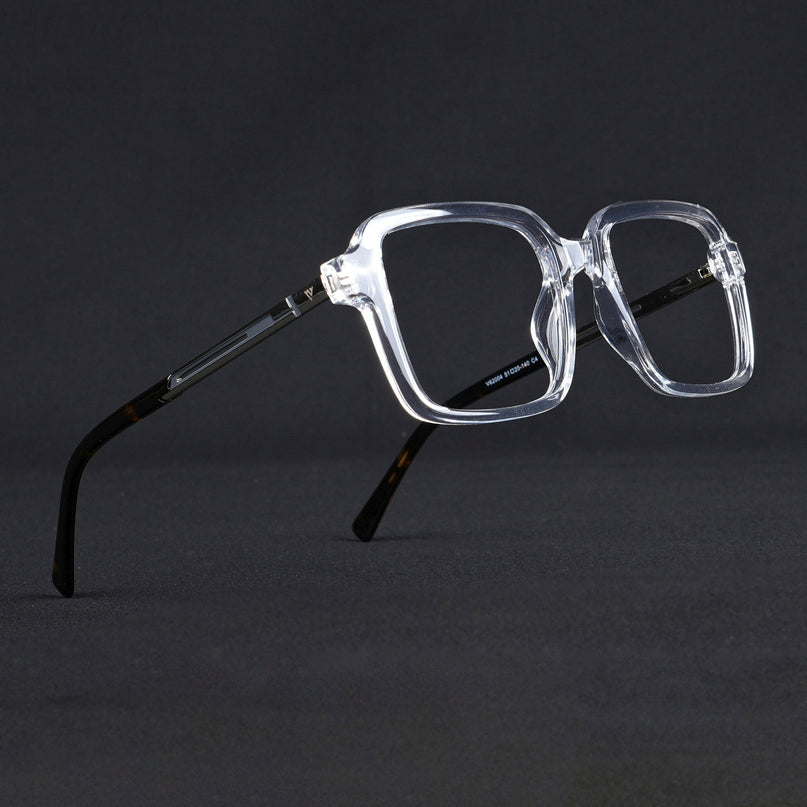 Voyage Apex Transparent Square Eyeglasses for Men & Women - MG5363-C4
