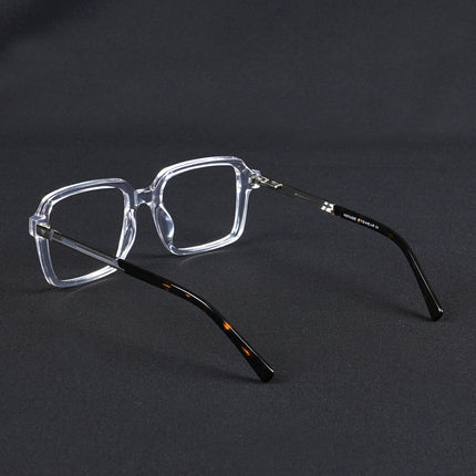 Voyage Apex Transparent Square Eyeglasses for Men & Women - MG5363-C4