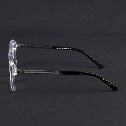 Voyage Apex Transparent Square Eyeglasses for Men & Women - MG5363-C4