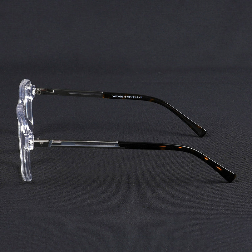 Voyage Apex Transparent Square Eyeglasses for Men & Women - MG5363-C4