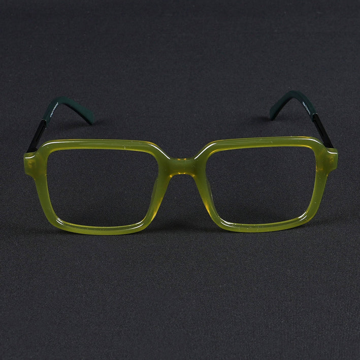 Voyage Apex Green Square Eyeglasses for Men & Women - MG5365-C6