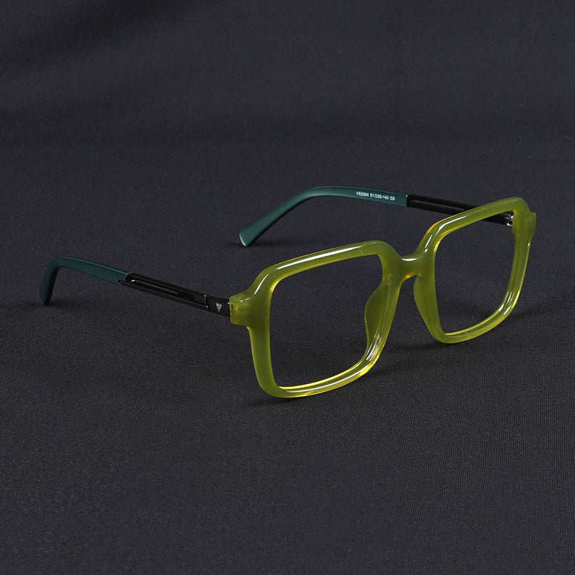 Voyage Apex Green Square Eyeglasses for Men & Women - MG5365-C6