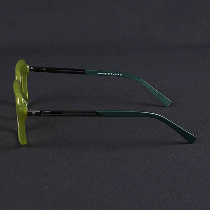 Voyage Apex Green Square Eyeglasses for Men & Women - MG5365-C6