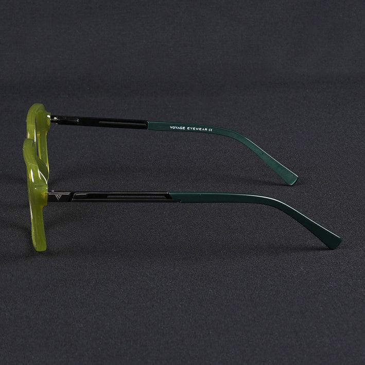 Voyage Apex Green Square Eyeglasses for Men & Women - MG5365-C6