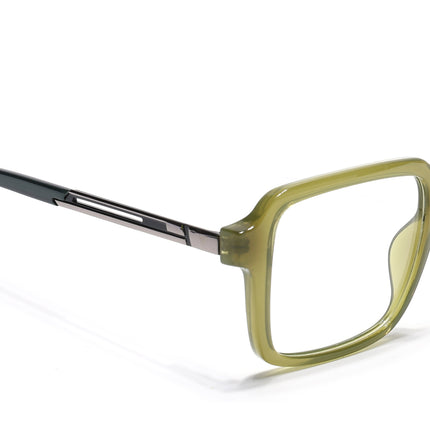 Voyage Apex Green Square Eyeglasses for Men & Women - MG5365-C6