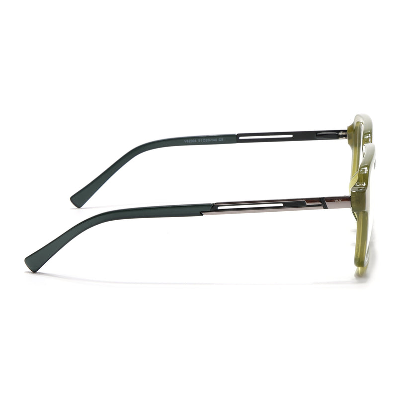 Voyage Apex Green Square Eyeglasses for Men & Women - MG5365-C6