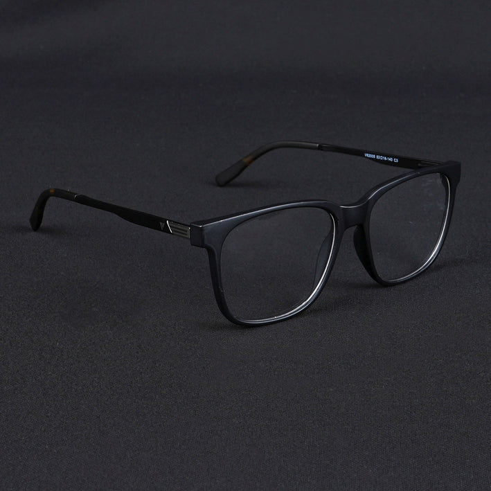 Voyage Apex Matt Black Square Eyeglasses for Men & Women - MG5366-C1