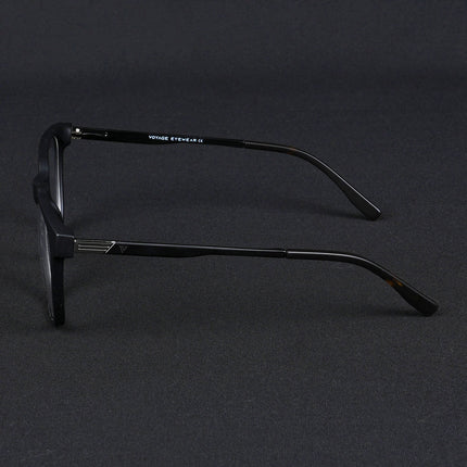 Voyage Apex Matt Black Square Eyeglasses for Men & Women - MG5366-C1