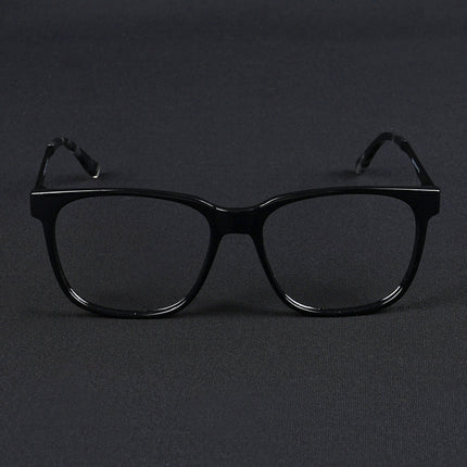Voyage Apex Shine Black Square Eyeglasses for Men & Women - MG5367-C2