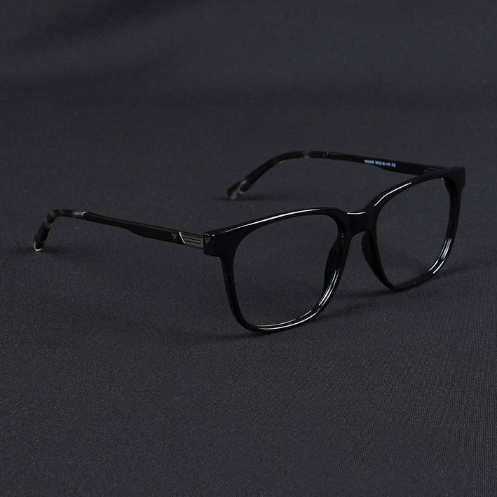 Voyage Apex Shine Black Square Eyeglasses for Men & Women - MG5367-C2