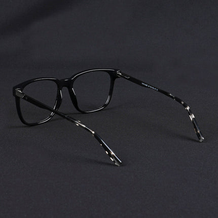 Voyage Apex Shine Black Square Eyeglasses for Men & Women - MG5367-C2
