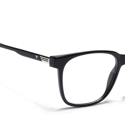 Voyage Apex Shine Black Square Eyeglasses for Men & Women - MG5367-C2