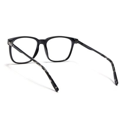 Voyage Apex Shine Black Square Eyeglasses for Men & Women - MG5367-C2