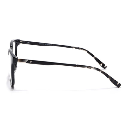 Voyage Apex Shine Black Square Eyeglasses for Men & Women - MG5367-C2