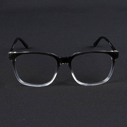 Voyage Apex Black & Transparent Square Eyeglasses for Men & Women - MG5368-C3