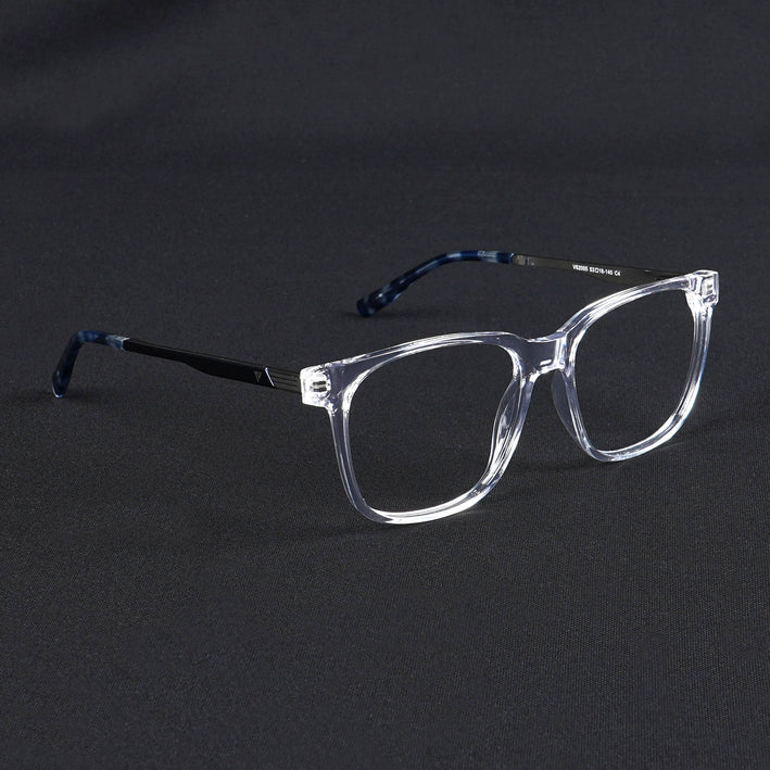 Voyage Apex Transparent Square Eyeglasses for Men & Women - MG5369-C4